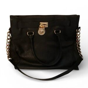 Authentic Michael Kors Large Hamilton Saffiano Tote $398 Retail.
